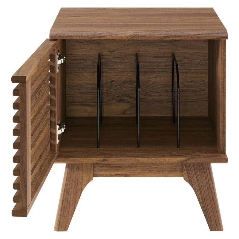Espositore per dischi in vinile - 18,5L x 17,5P x 22A