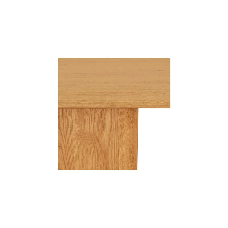 Tavolino rettangolare con angoli arrotondati - 55L x 36P x 17A