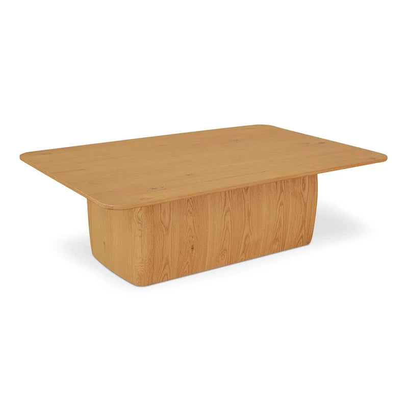 Tavolino rettangolare con angoli arrotondati - 55L x 36P x 17A